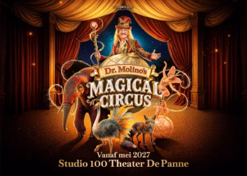 Hugo Sigal opent de deuren van zijn Magical Circus als Dr. Molino