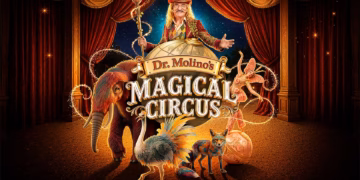 Hugo Sigal opent de deuren van zijn Magical Circus als Dr. Molino