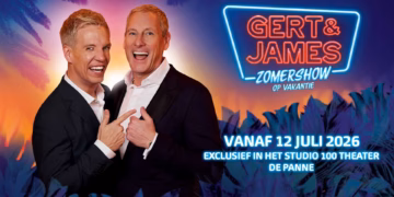 Uitbundige première voor de Gert & James Zomershow: Op Vakantie