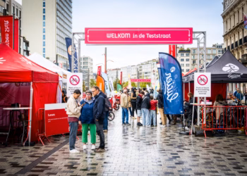 Autovrije Zondag in Antwerpen op 20 september