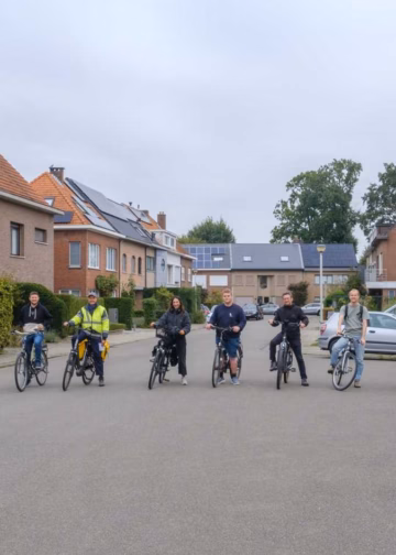 Gemeente Aartselaar springt op de fiets tijdens provinciaal begeleidingstraject rond ontharding