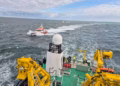 Grootschalige oefening boven Belgische Noordzee