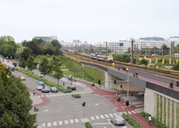 Meer dan 5.000 fietsers per dag krijgen straks conflictvrije oversteek in Berchem: Hoofdwerken fietsbrug Arbeidersstraat starten op 28 september