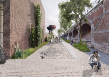 Start aanleg Spoorpark tussen Zurenborg en Borgerhout