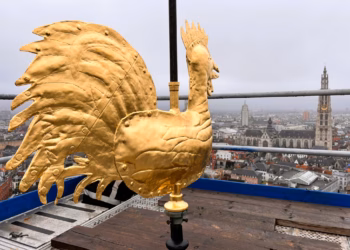 Torenhaan prijkt terug op Sint-Pauluskerk