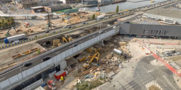 Afbraak viaduct boven Schijnpoortweg sneller klaar dan voorzien