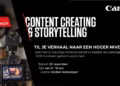 Canon workshop: Content creating & storytelling!