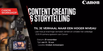 Canon workshop: Content creating & storytelling!