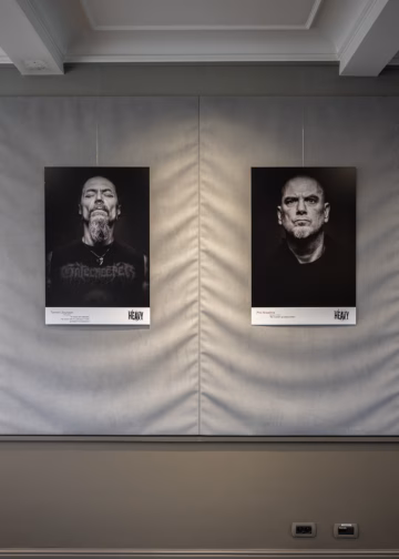 Nieuw fotoproject HEAVY van Pieter Clicteur maakt mentale gezondheid bespreekbaar met heavy metal artiestenportretten en gespreksavonden in Torhout en Oostende