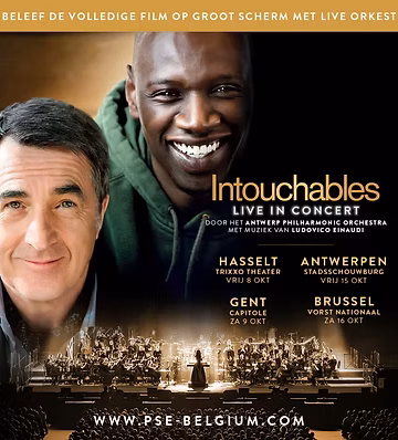 ‘Intouchables in Concert’ met liveorkest voor het eerst in België